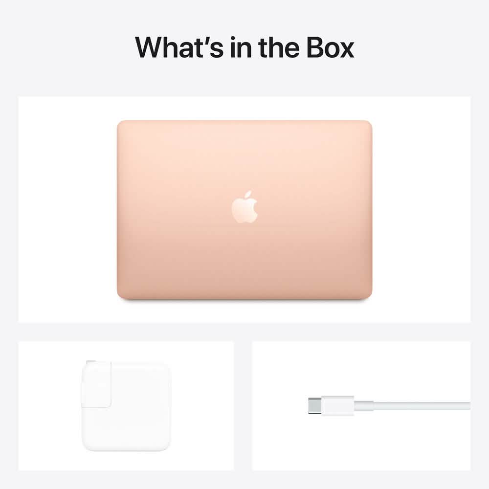 Apple 13.3" MacBook Air M1 Chip with Retina Display - Gold (Refurbished/Open Box)