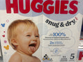 Huggies 84 Diapers Courches Up to 100%