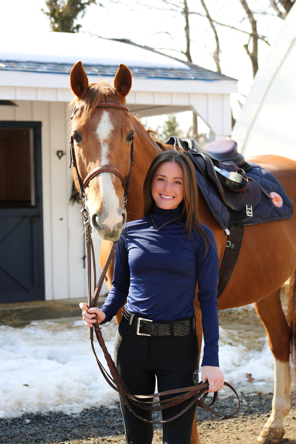 Blair Top | Navy