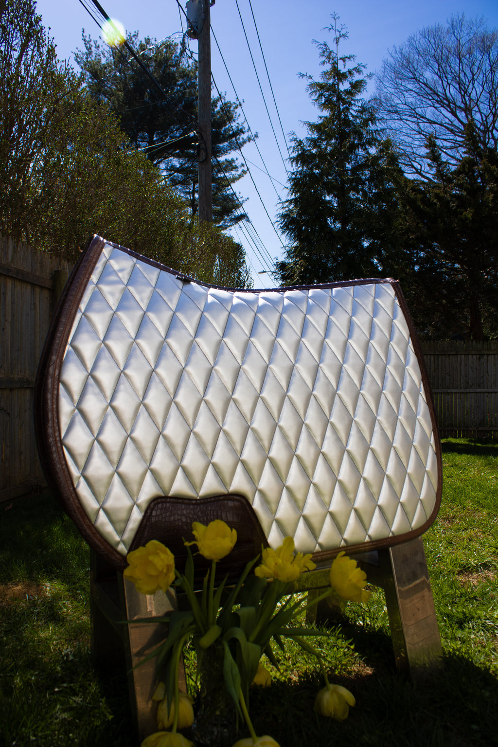 Jump Saddle Pad | Chrome