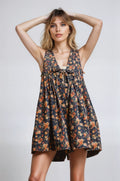 Pelele vaquero Vintage Bloom