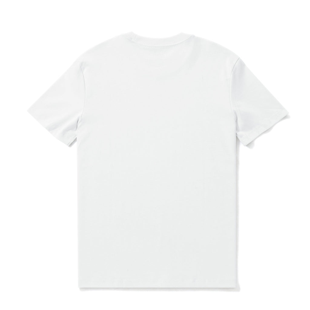 Camiseta Hawaiana para Hombre Hang Loose de Loindaflow Camiseta Cuello Redondo 100% Algodón - Blanco