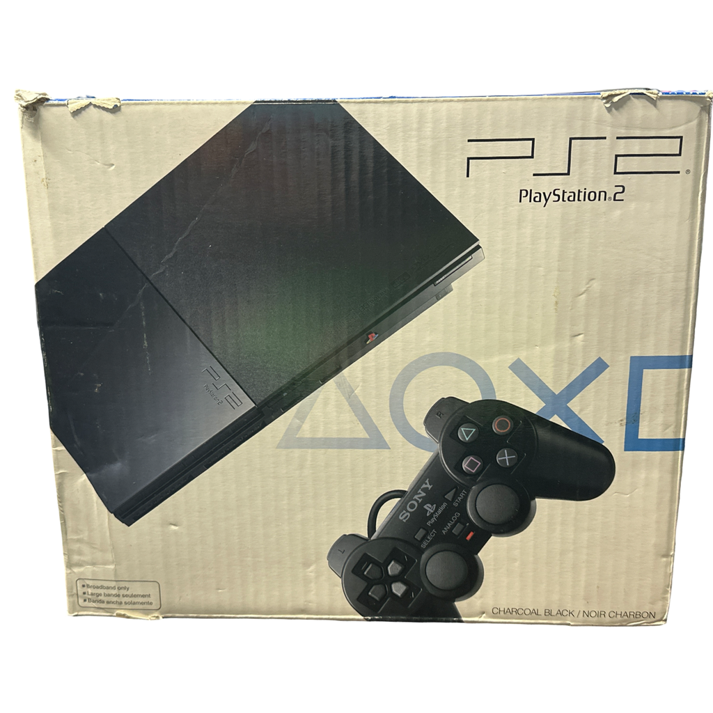 PlayStation 2 Slim (Negra) (Reacondicionada)