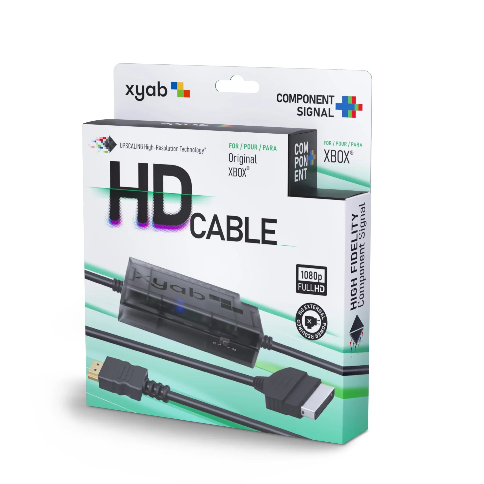 Cable de componente + HD Link para XBOX®