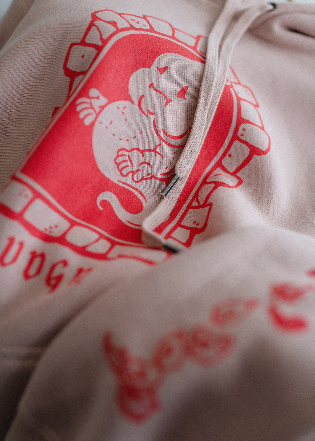 Sudadera con capucha gruesa "Dead Flowers"