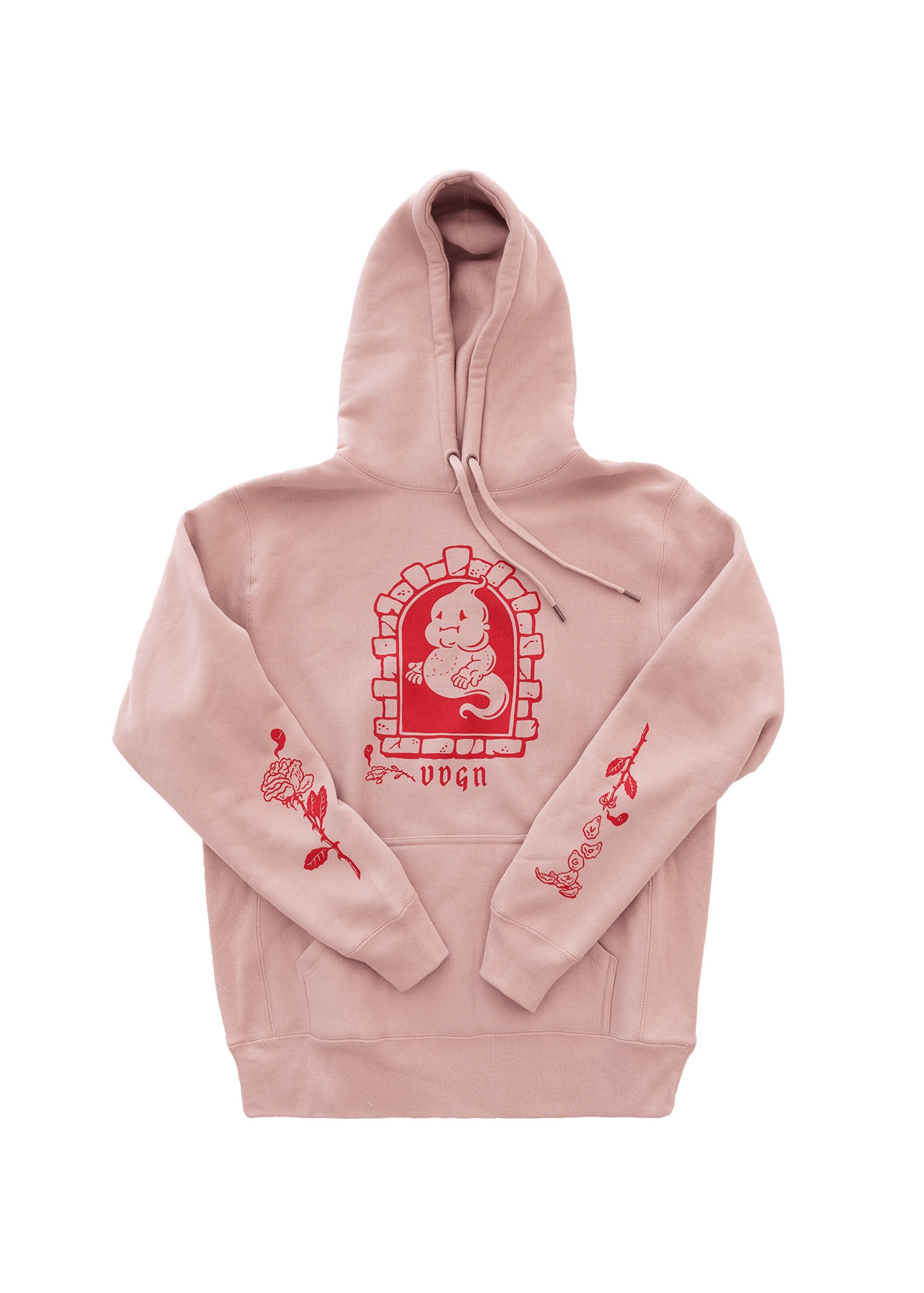 Sudadera con capucha gruesa "Dead Flowers"