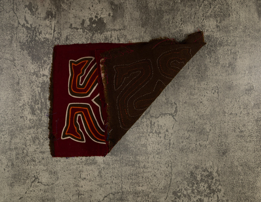Maroon Classic Design Mola