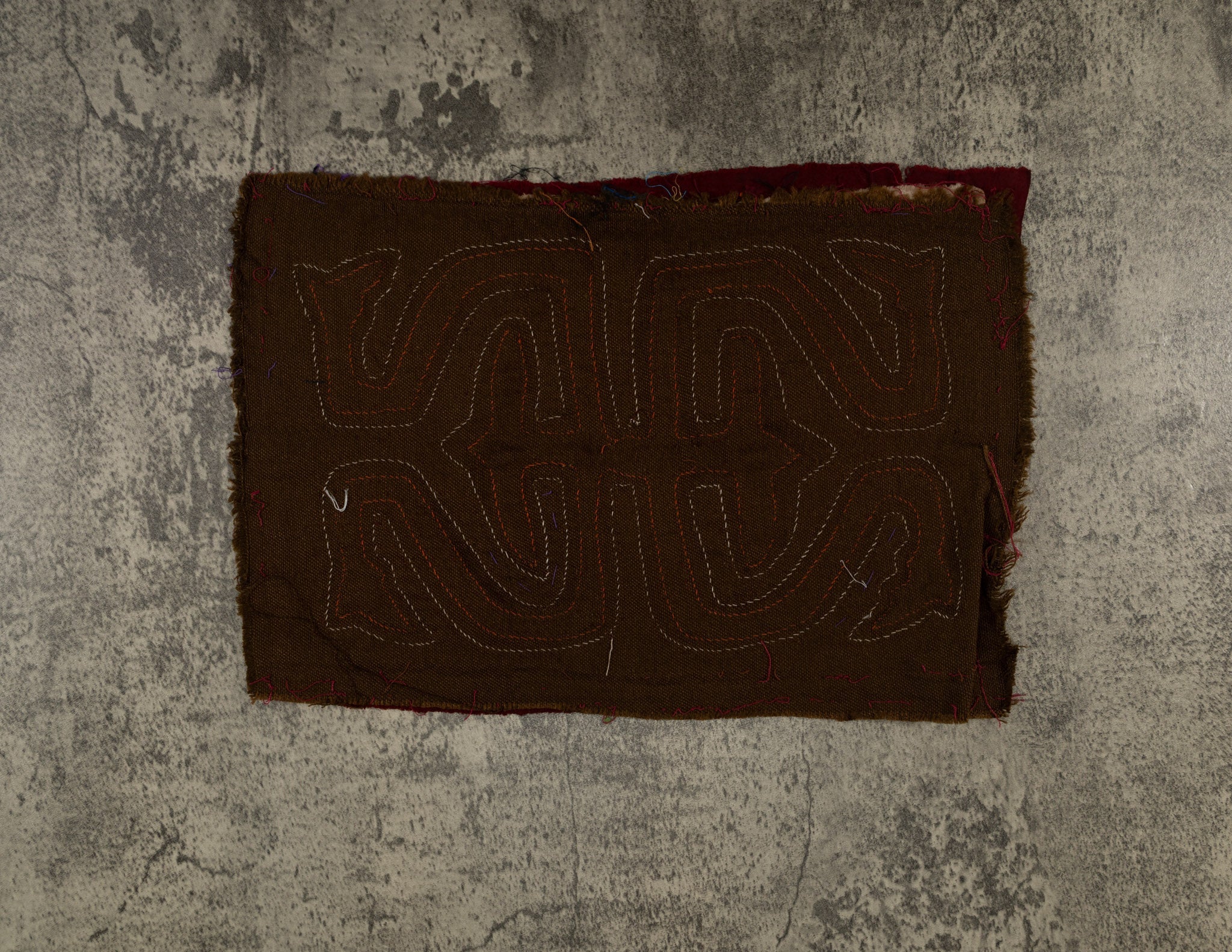 Maroon Classic Design Mola