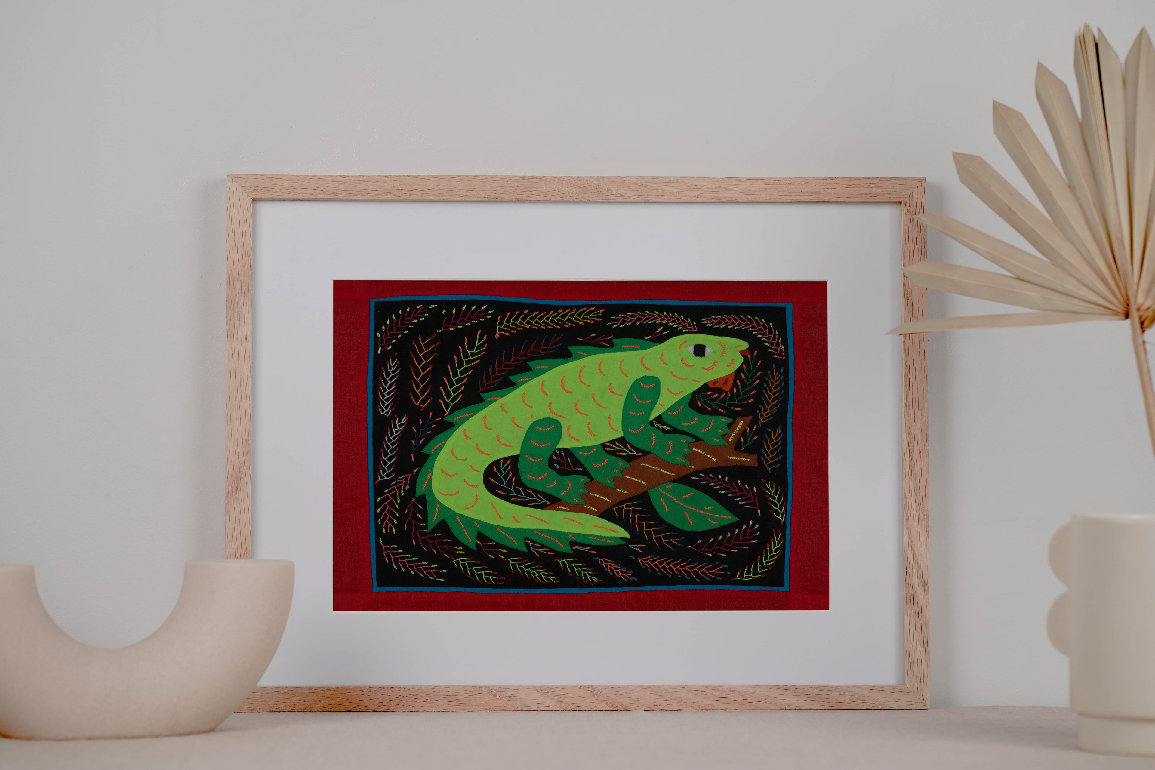 Green Iguana Mola