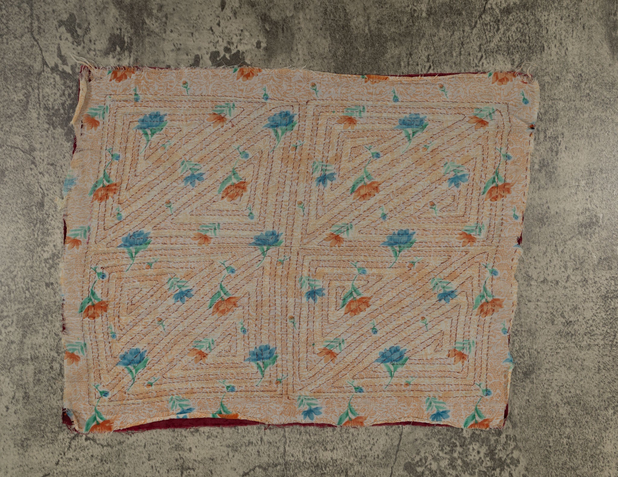 Vintage Background Material ZigZag Mola