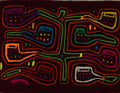Maroon Smoking Pipe Mola