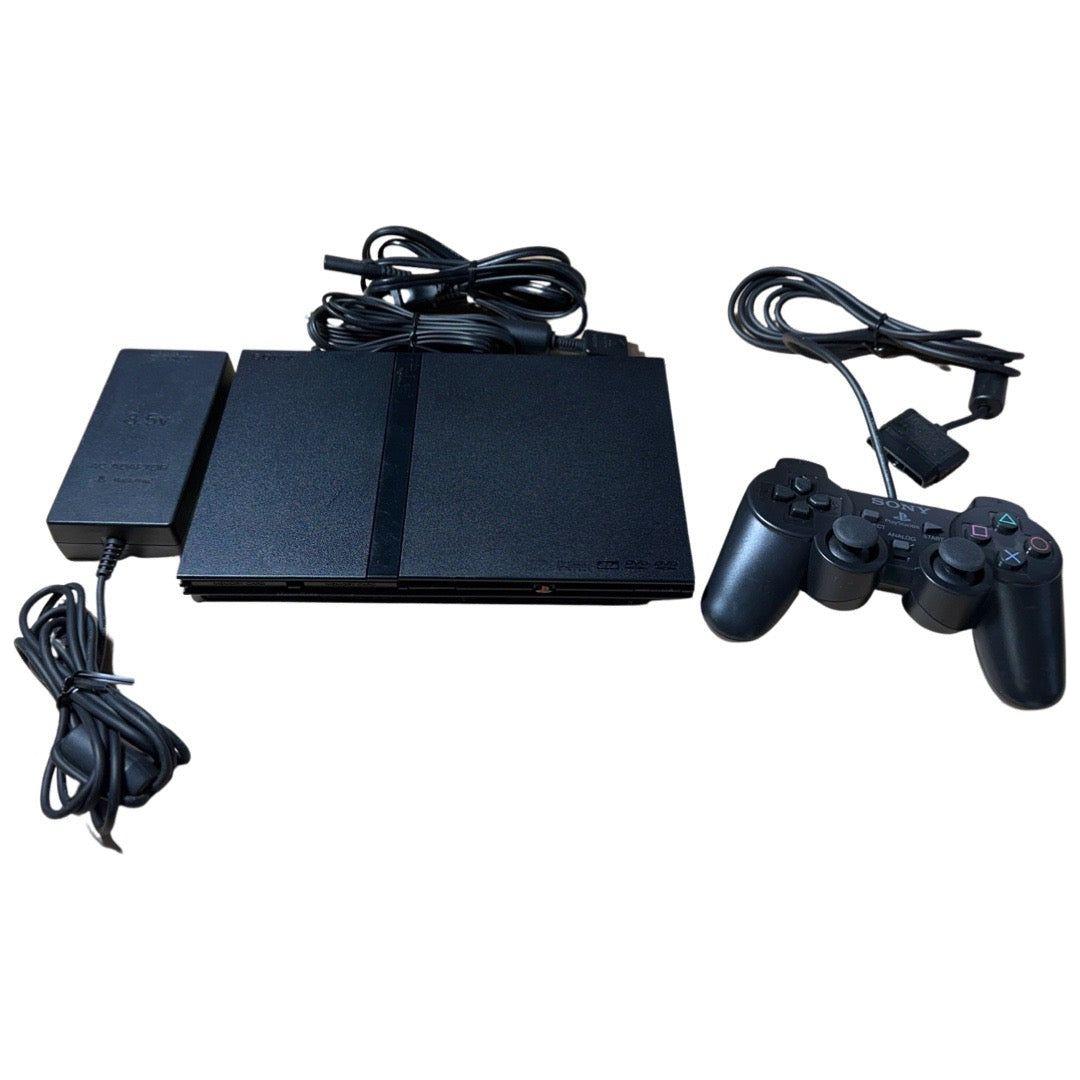 PlayStation 2 Slim (Negra) (Reacondicionada)