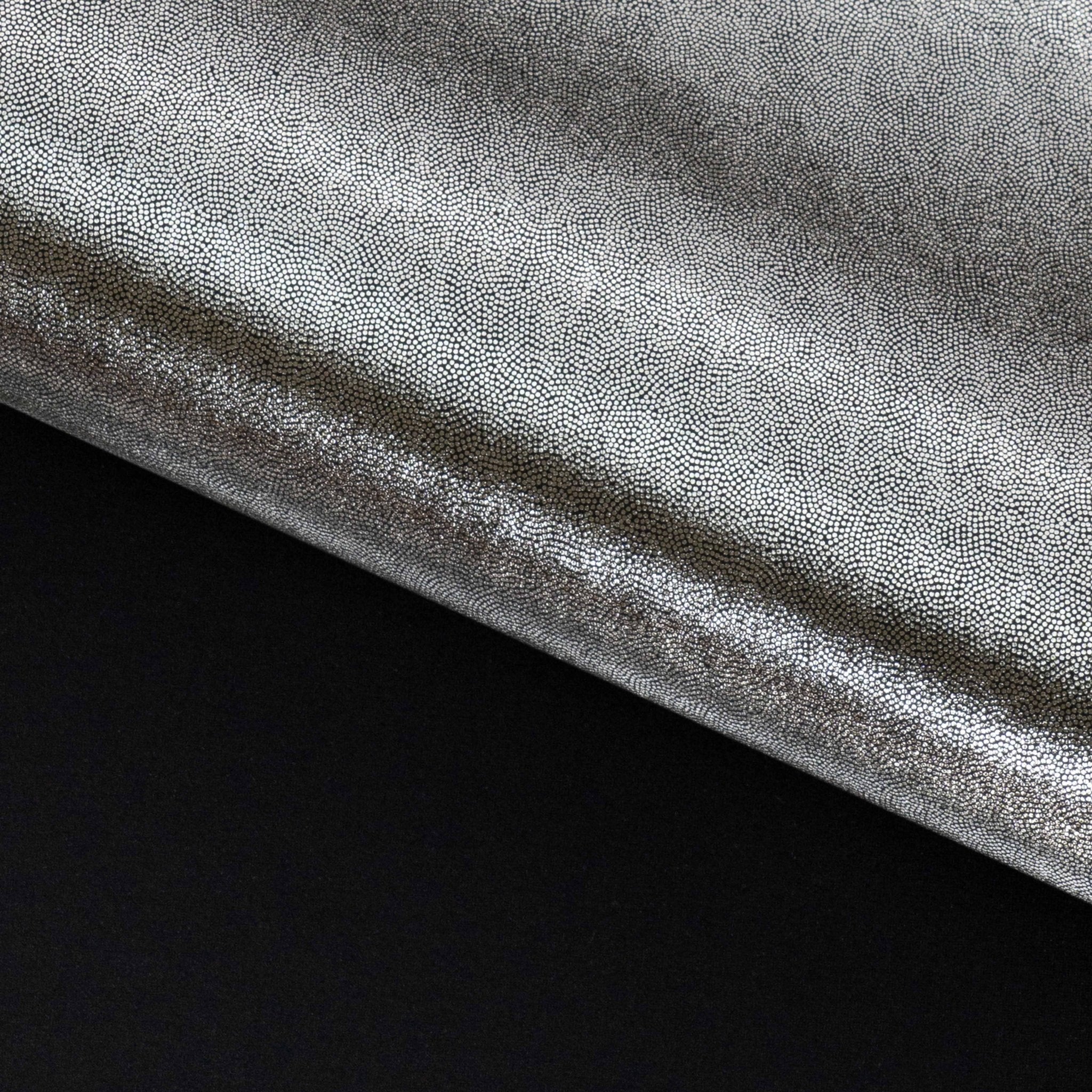 Mystique Foiled Spandex Fabric | Blue Moon Fabrics