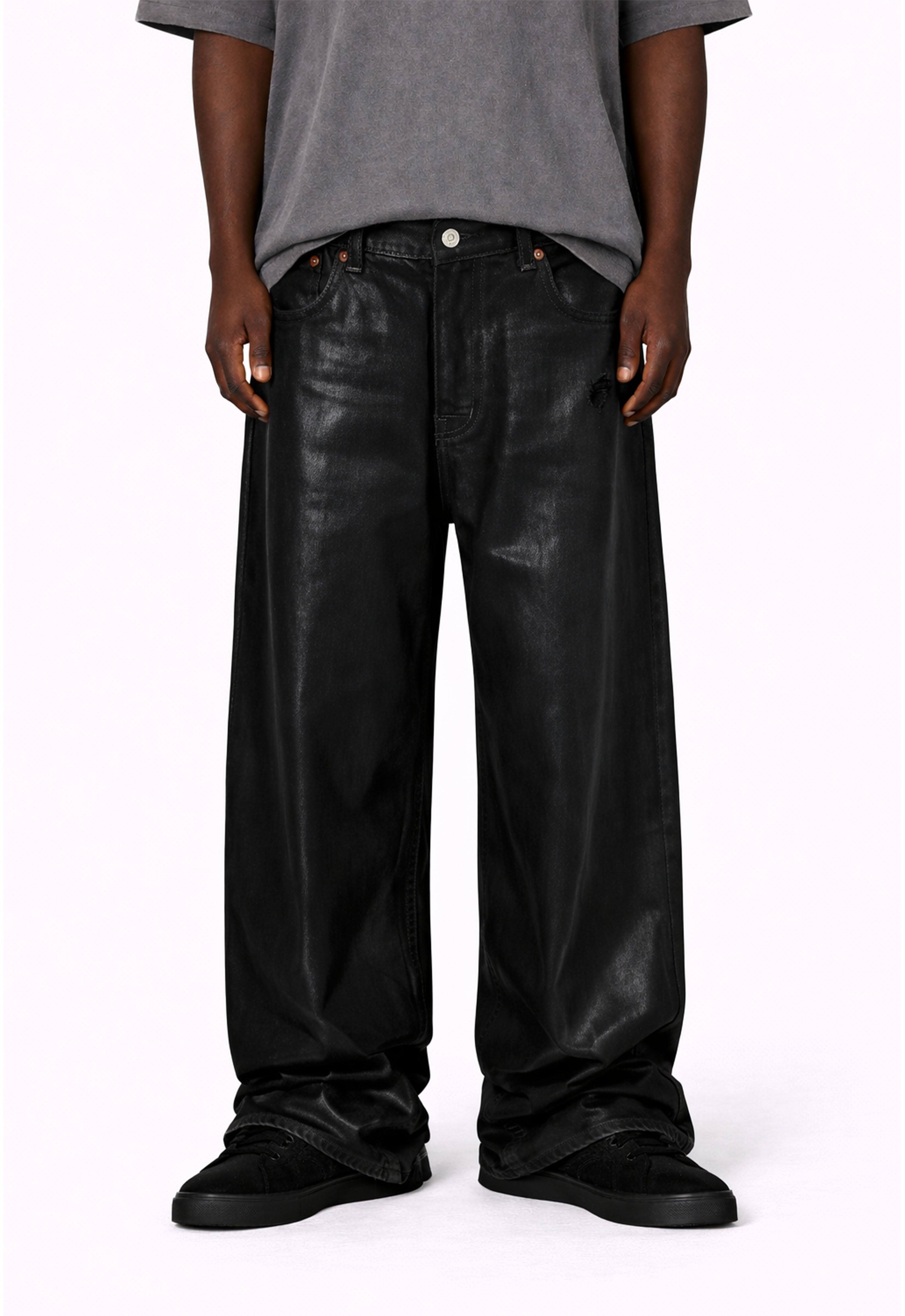 JUMBO WAXED DENIM