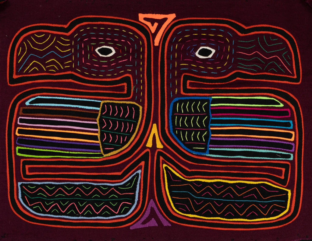 Two Toucan Optical Illusion Mola