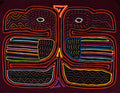 Two Toucan Optical Illusion Mola