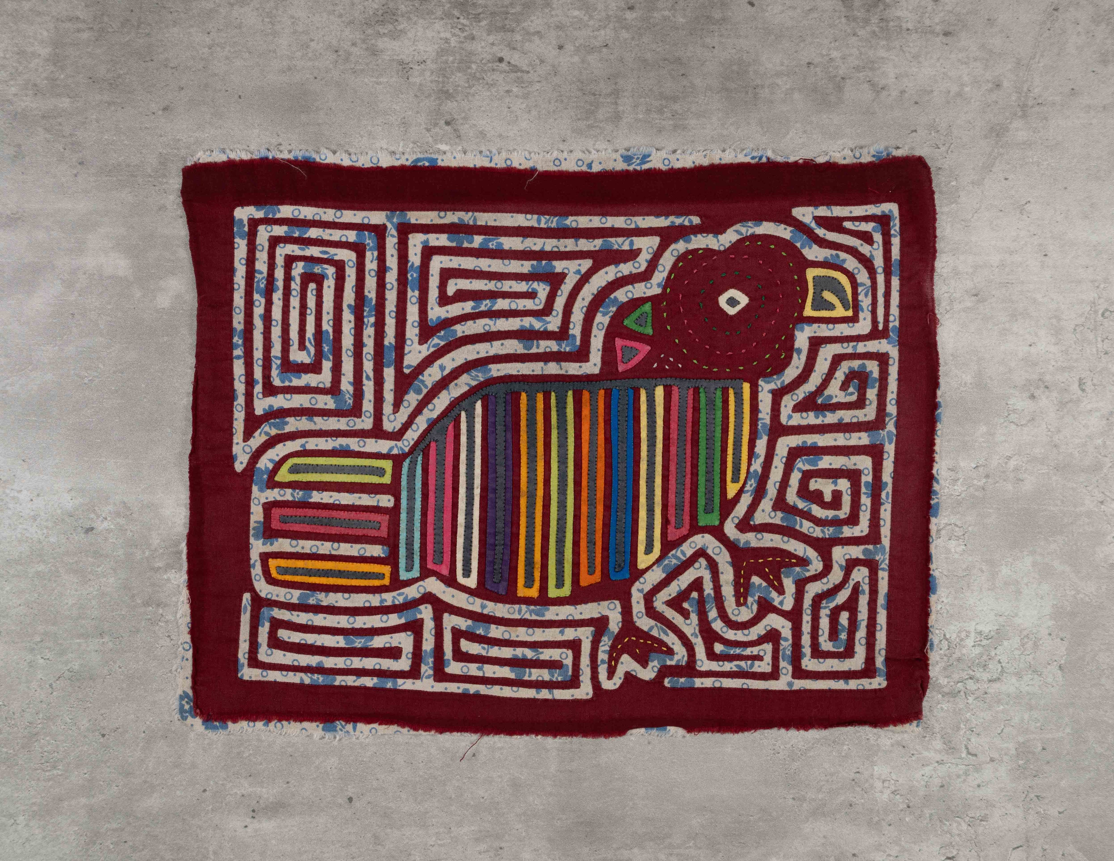 Fancy Background Material Parrot Bird Mola
