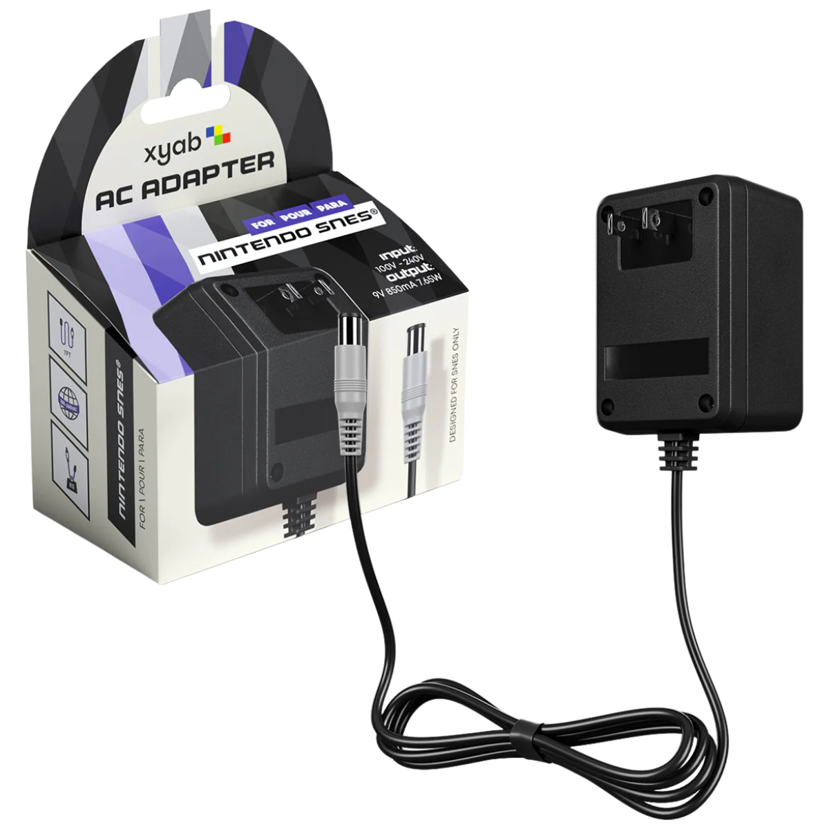 Adaptador de corriente compatible con SNES
