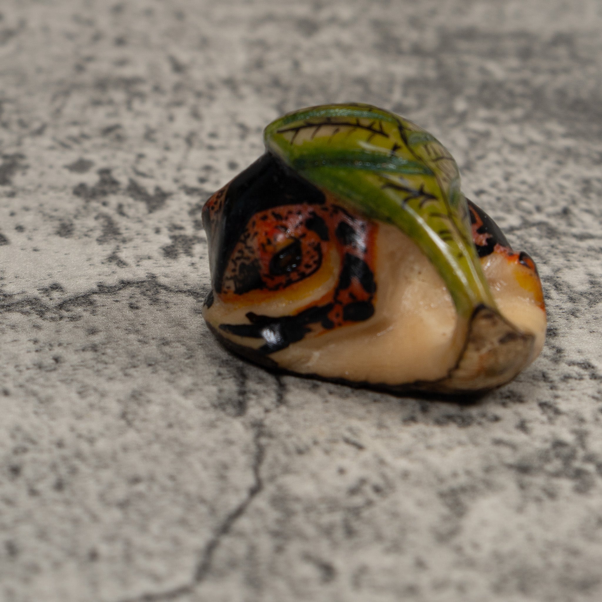 Strange Frog Tagua Carving