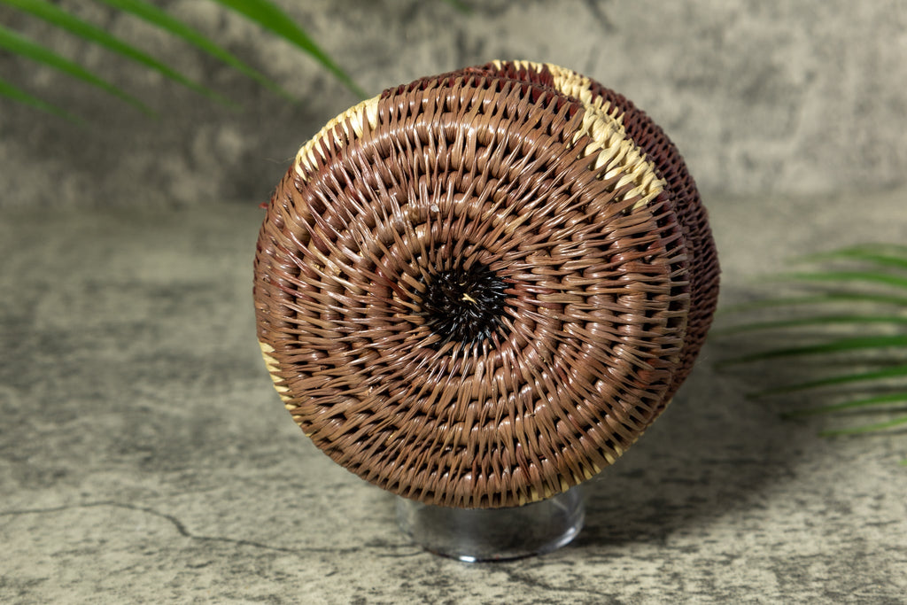 Ground Zig Zag Vintage Basket
