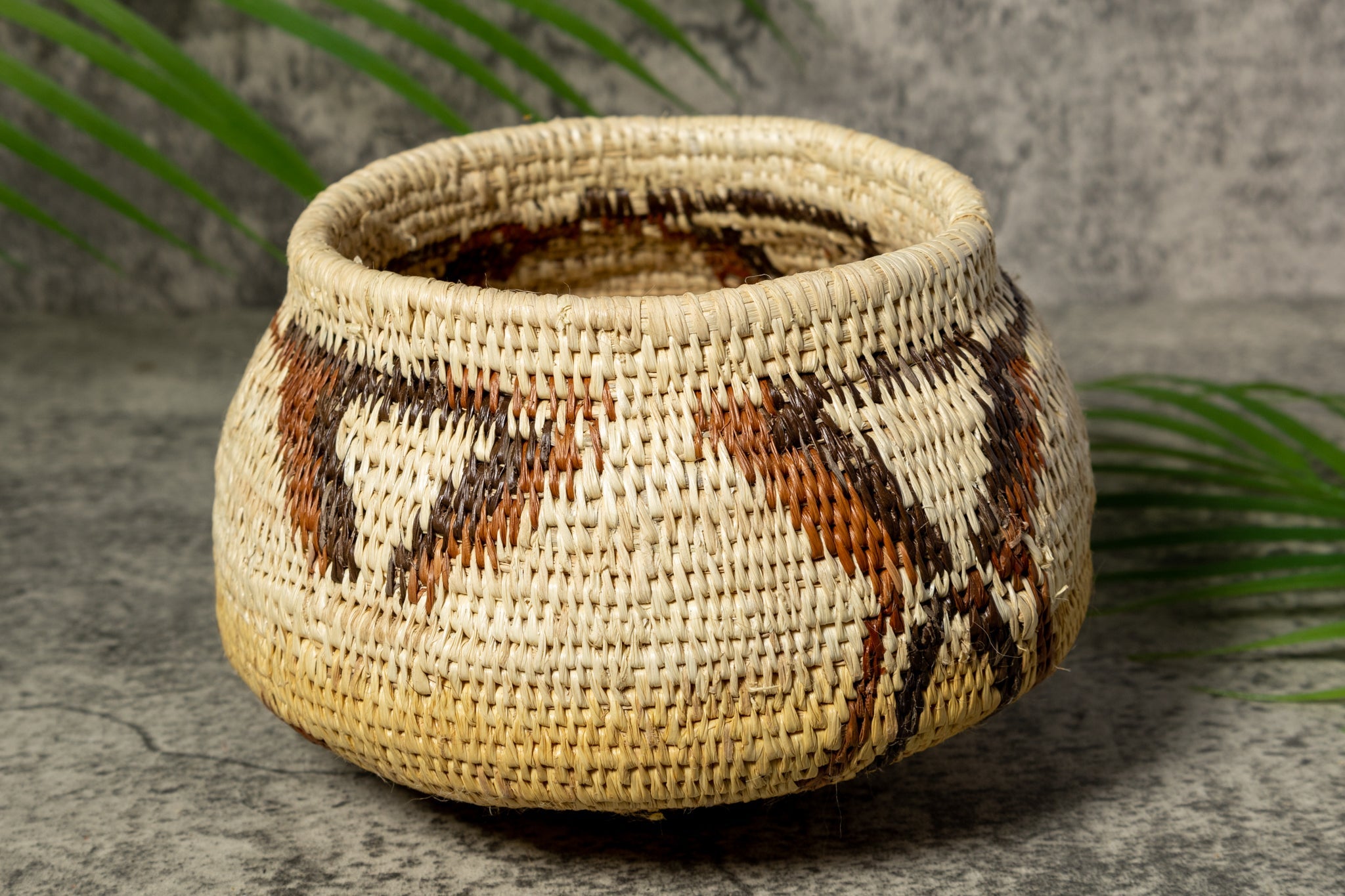 Rainforest Vintage Basket