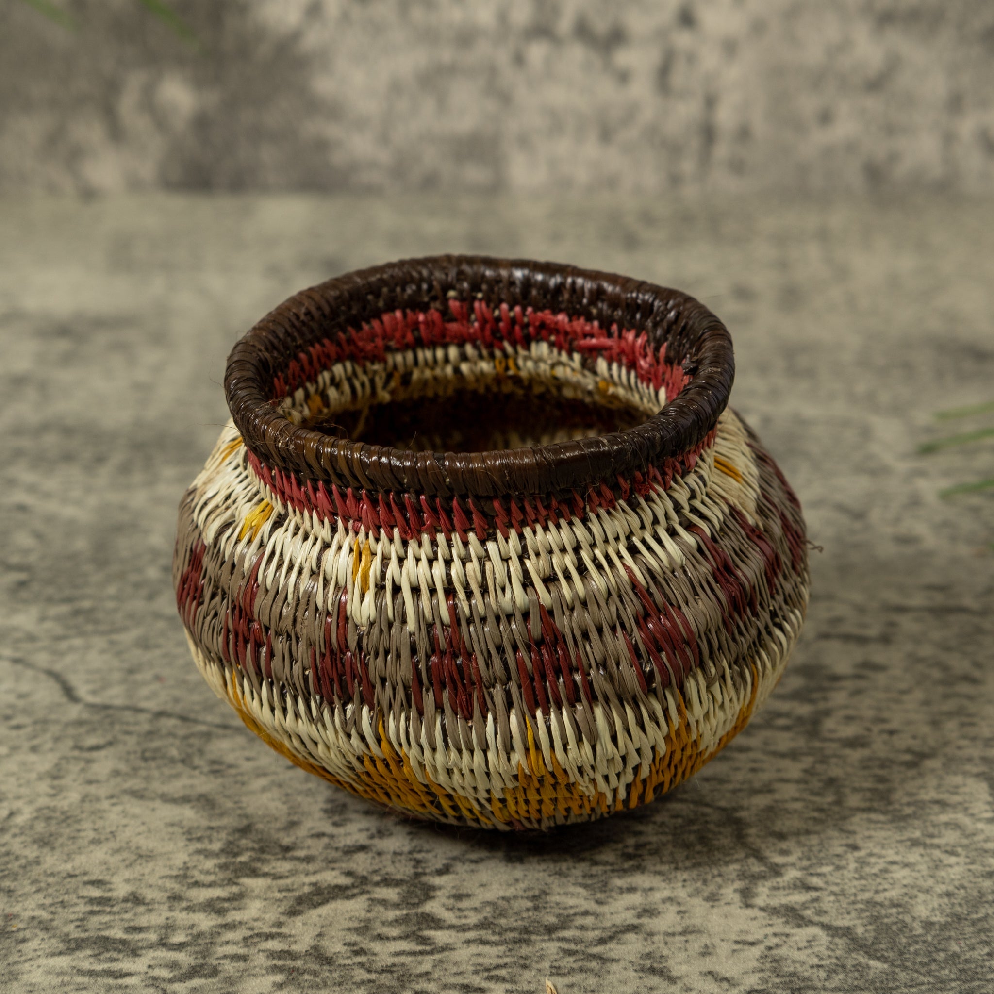 Small Multi-Color Rainforest Basket