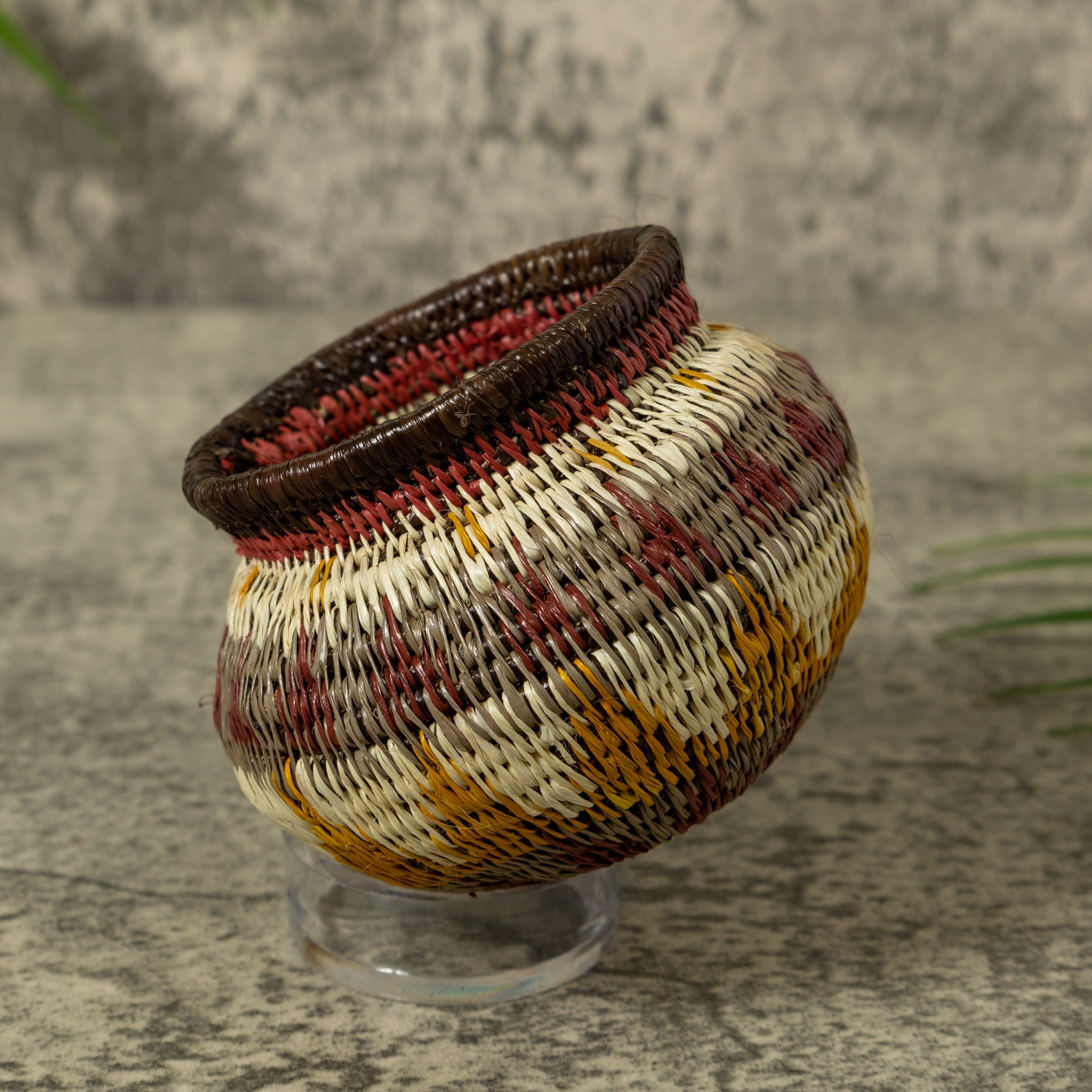 Small Multi-Color Rainforest Basket