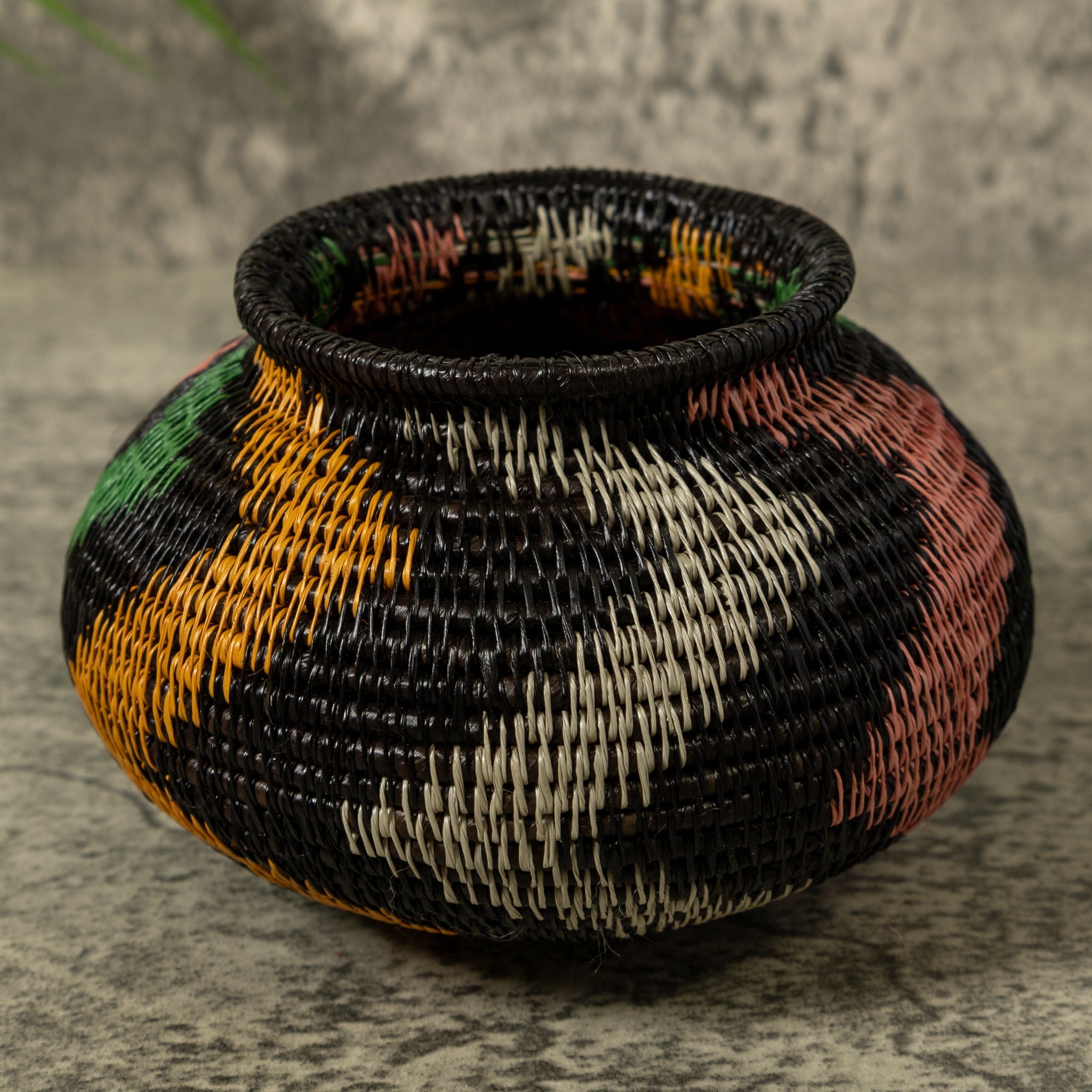Groovy ZigZag Rainforest Basket