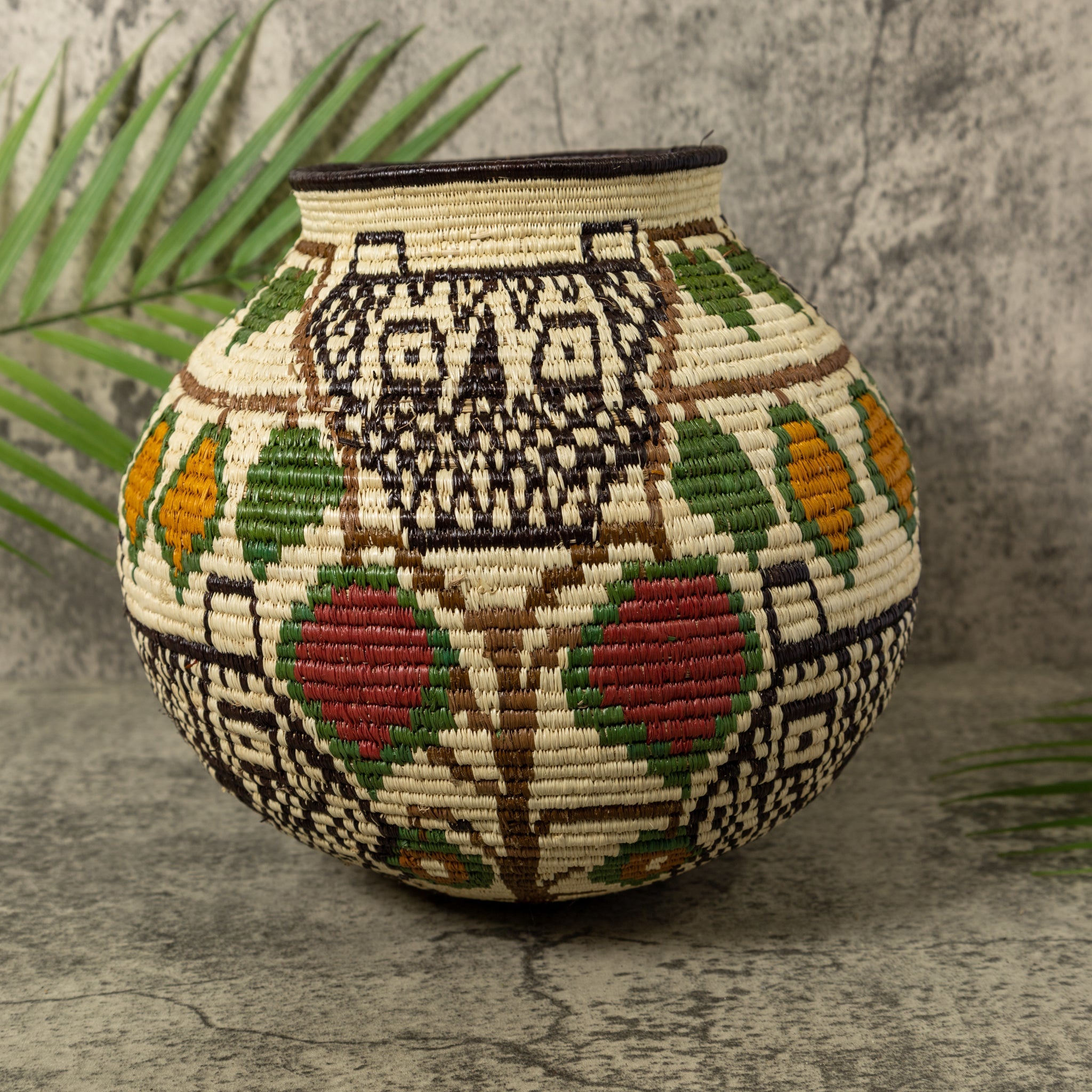 Jungle Cat Rainforest Basket