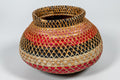 Silver Fish Net Woven Basket