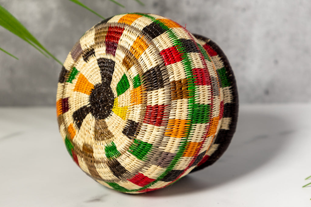Rainbow Colors Rainforest Basket