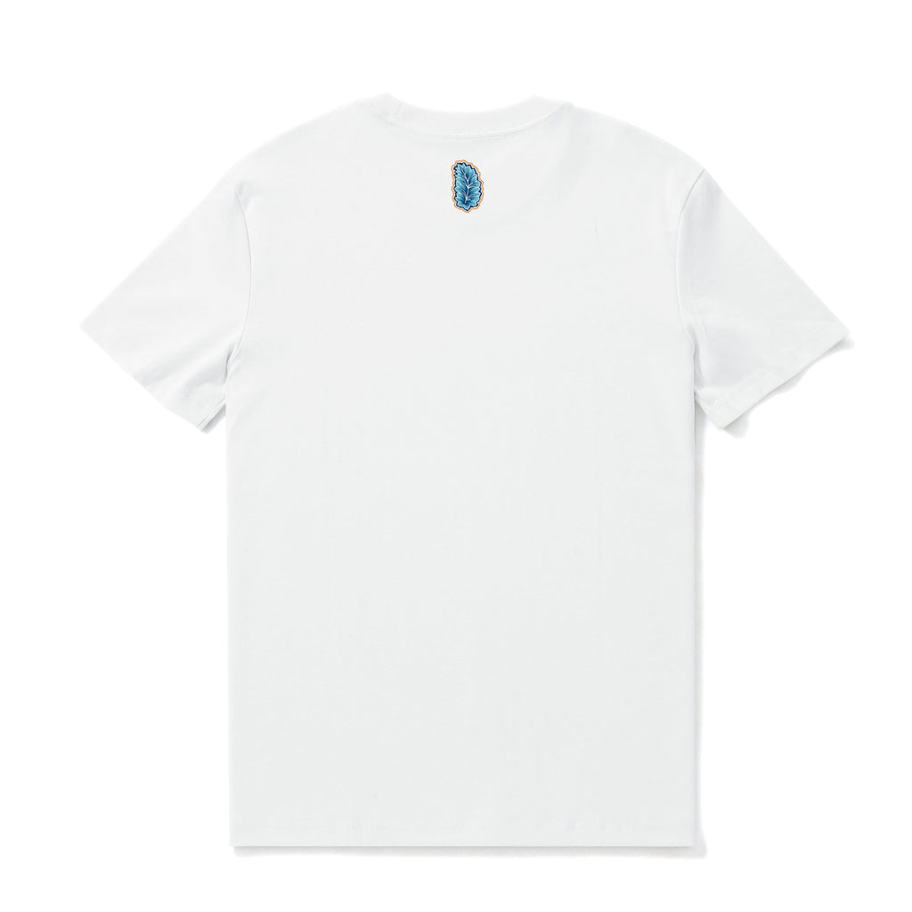 Camiseta Hawaiana para Hombre Azure Allure Cuello Redondo 100% Algodón