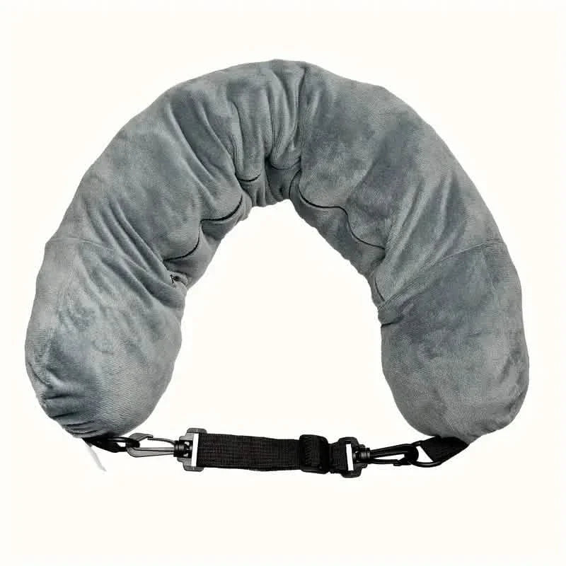 Travel Pillow & Organizer – Large, Polyester, Zipper, Machine Washable
