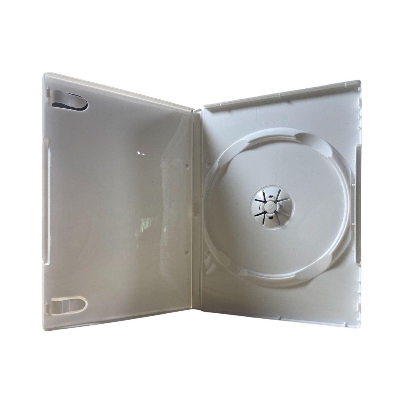 Estuche de almacenamiento de carcasa de repuesto para videojuegos Nintendo Wii blanco