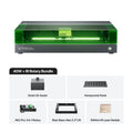 xTool S1 + 1064nm IR Laser Kit: Enclosed Diode Laser Engraver & Cutter